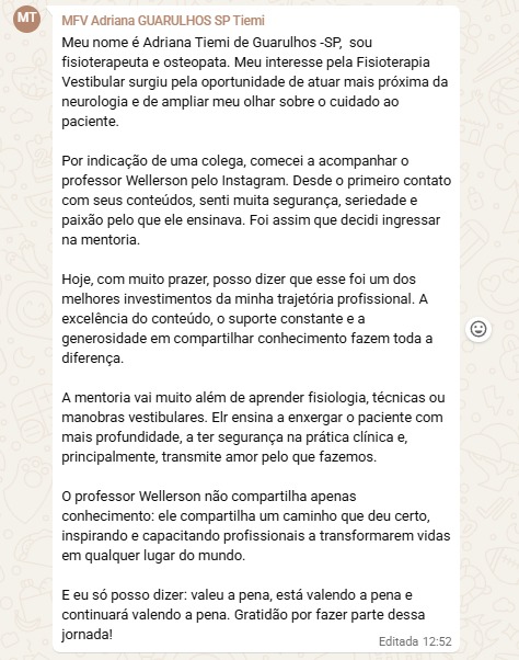 Print depoimento — Dra. Adriana Tiemi